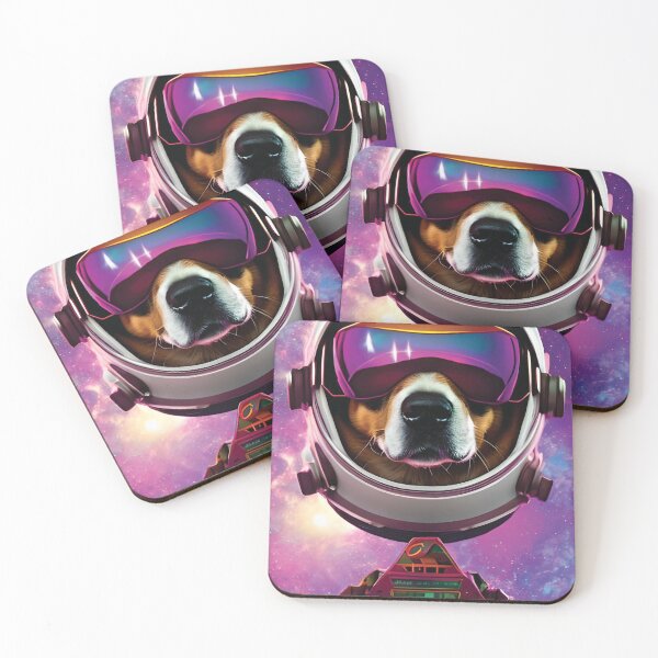 Item preview,  Astronaut Dog Steampunk Style, Made with AI designed and sold by Awokken.