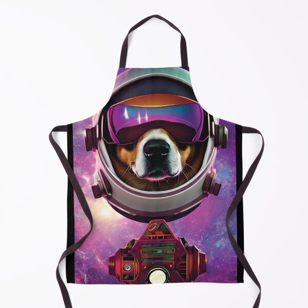 Item preview, Astronaut Dog Steampunk Style, Made with AI designed and sold by Awokken.