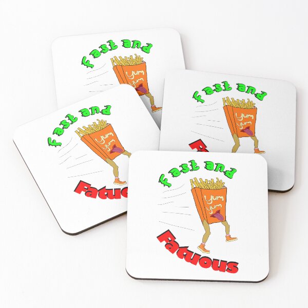 Aperçu de l'œuvre Frites rapides et stupides créée et vendue par Hypnotees.