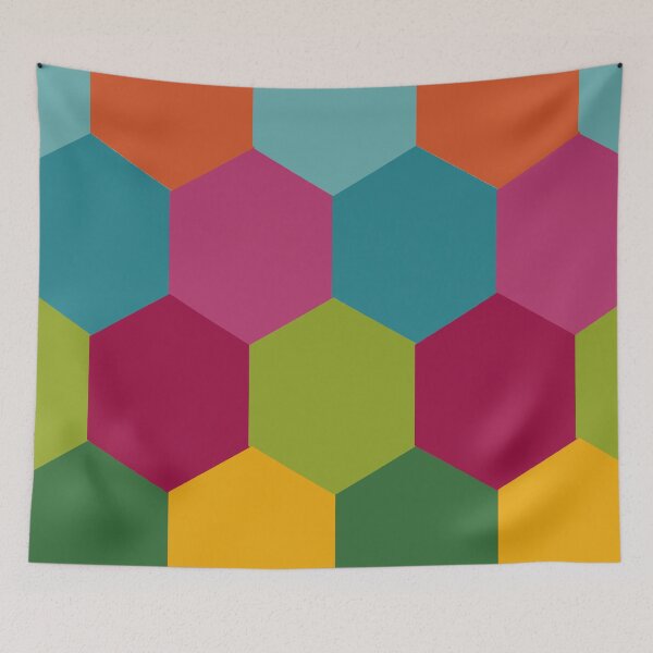Item preview, All over Hexagon  designed and sold by Maryke Van Rooyen.