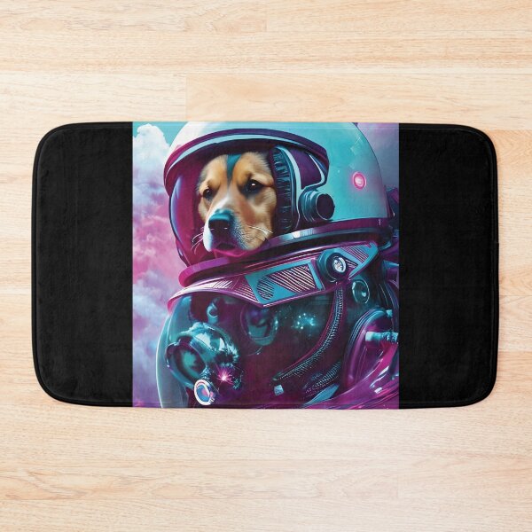 Item preview, Astronaut Dog Steampunk Style, Made with AI designed and sold by Awokken.