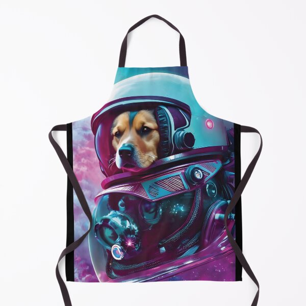 Item preview, Astronaut Dog Steampunk Style, Made with AI designed and sold by Awokken.