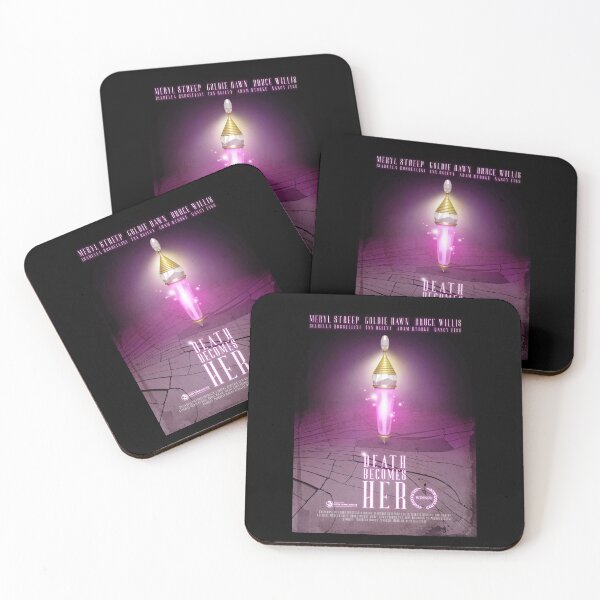 Item preview, Poster Death Becomes purple designed and sold by MarceloHowe.