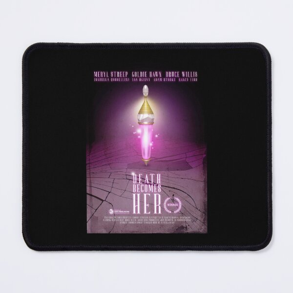 Item preview, Poster Death Becomes purple designed and sold by MarceloHowe.