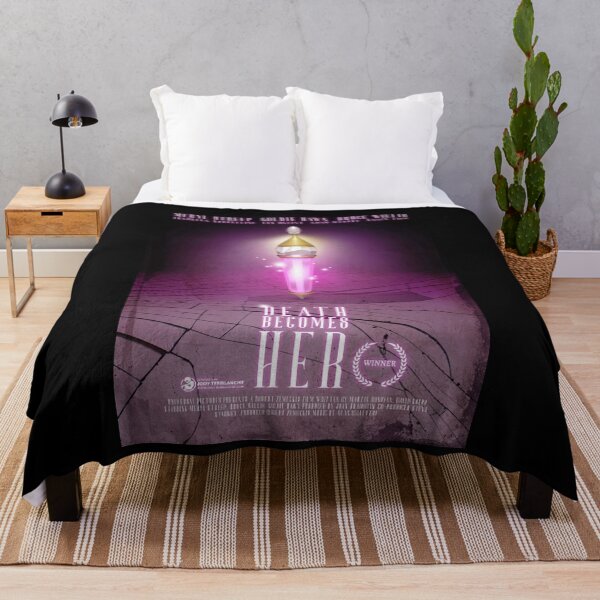 Item preview, Poster Death Becomes purple designed and sold by MarceloHowe.