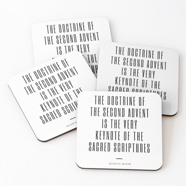 Item preview, Ellen G. White christian quotes about Jesus coming - inspirational text  designed and sold by GraphicDream.