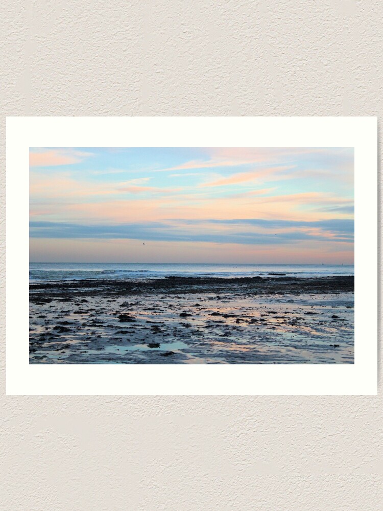 Alternate view of Winter sunset Art Print