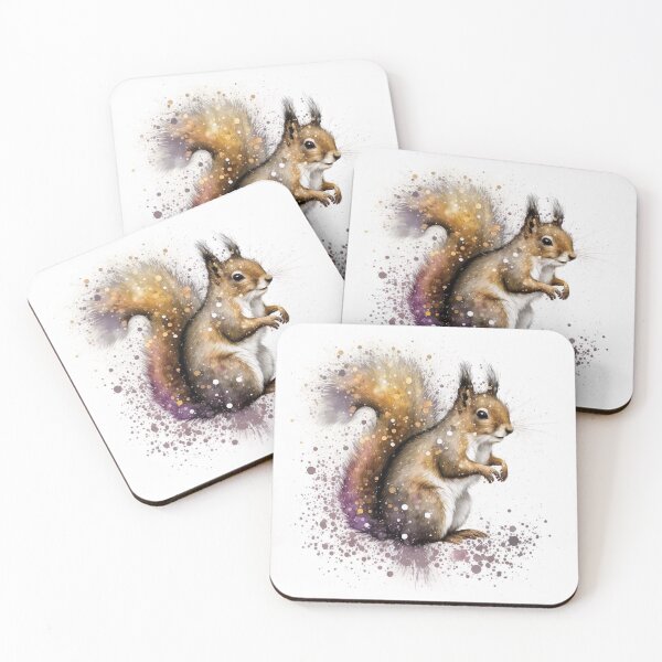 Item preview, Cute Squirrel Illustration Design designed and sold by ArtfulAmbitions.
