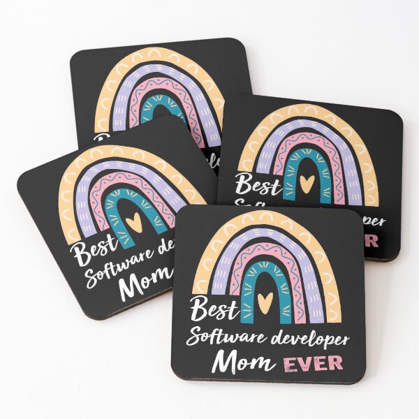 Item preview, Best Software developer Mom Ever designed and sold by ZEDSOU ⭐⭐⭐⭐⭐.