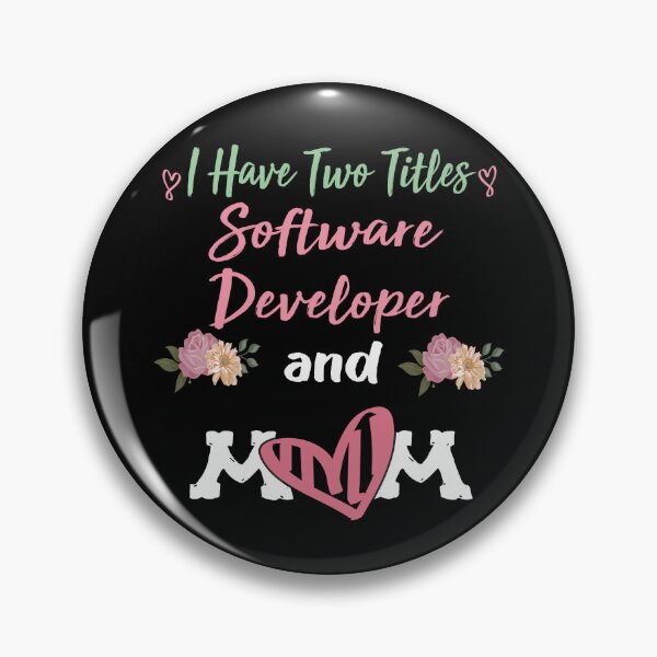 Item preview, Software developer Mom  designed and sold by ZEDSOU ⭐⭐⭐⭐⭐.