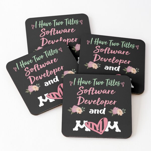Item preview, Software developer Mom  designed and sold by ZEDSOU ⭐⭐⭐⭐⭐.