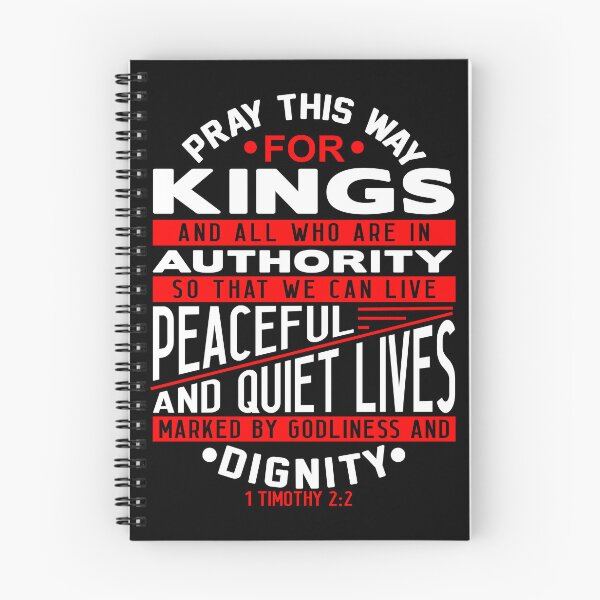 Item preview, Pray For Kings and All In Authority 1 Timothy 2:2 designed and sold by plushism.