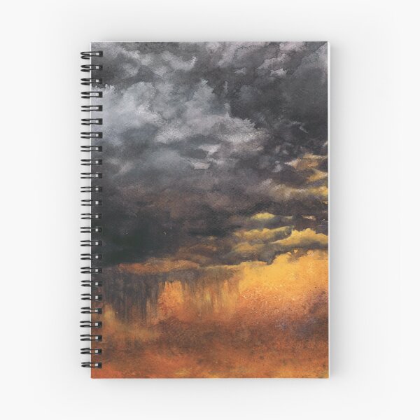 Item preview, Watercolor Sky No 6 - dramatic storm clouds designed and sold by Katarzyna Kmiecik.