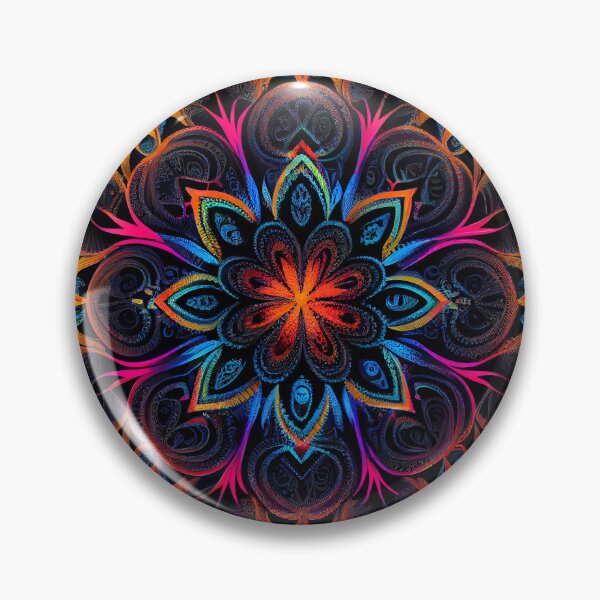 Item preview, Beautiful Neon Mandala designed and sold by Dudilis.