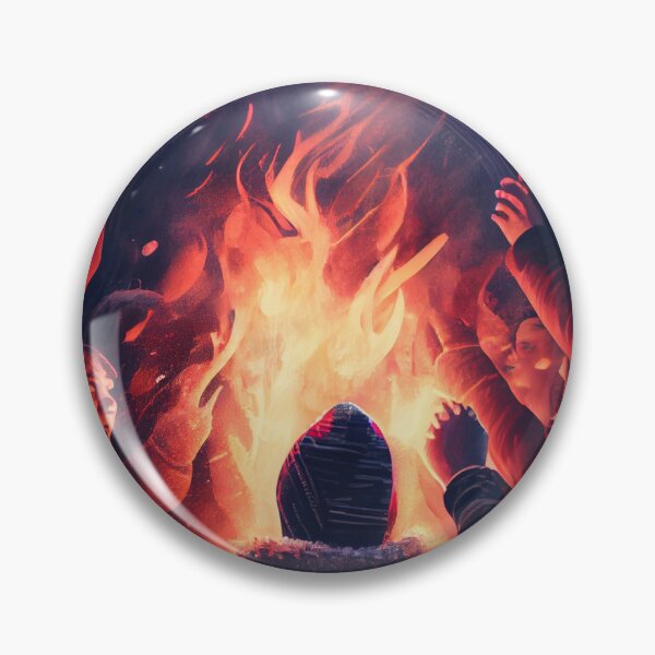 Item preview, Uniting in a Blaze of Cheer Digital Painting designed and sold by CodeAndColors.