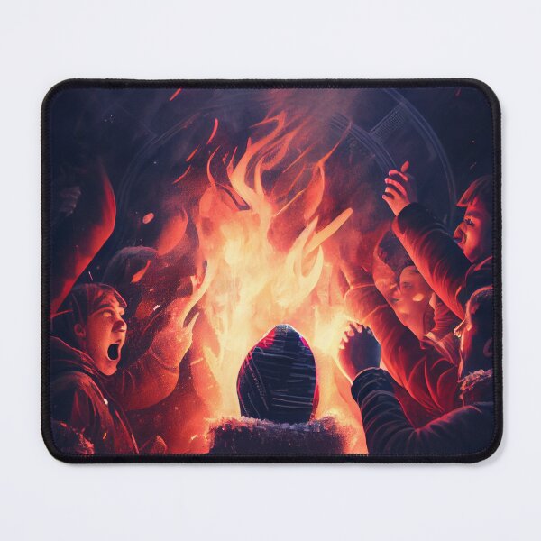 Item preview, Uniting in a Blaze of Cheer Digital Painting designed and sold by CodeAndColors.