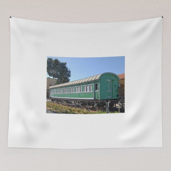 Item preview, Old railway carriage in Park HaTachana designed and sold by GoldsteinART.