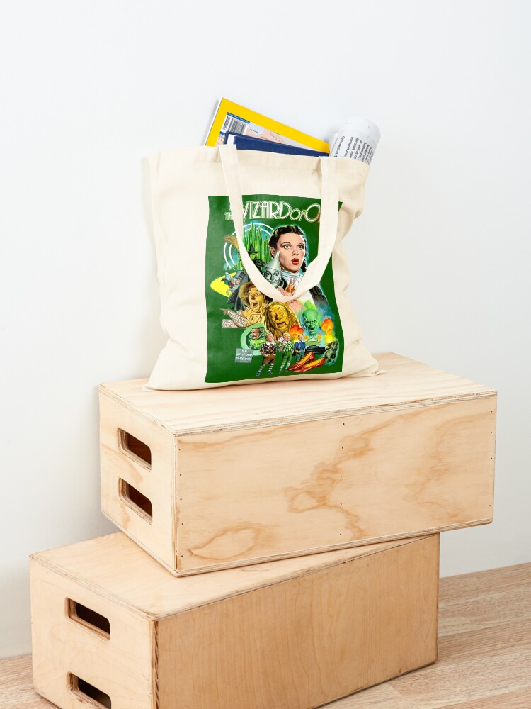 Thumbnail 4 of 5, Tote Bag, Wizard of OZ Vintage Art Print designed and sold by posterbobs.