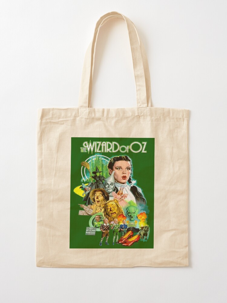 Thumbnail 2 of 5, Tote Bag, Wizard of OZ Vintage Art Print designed and sold by posterbobs.