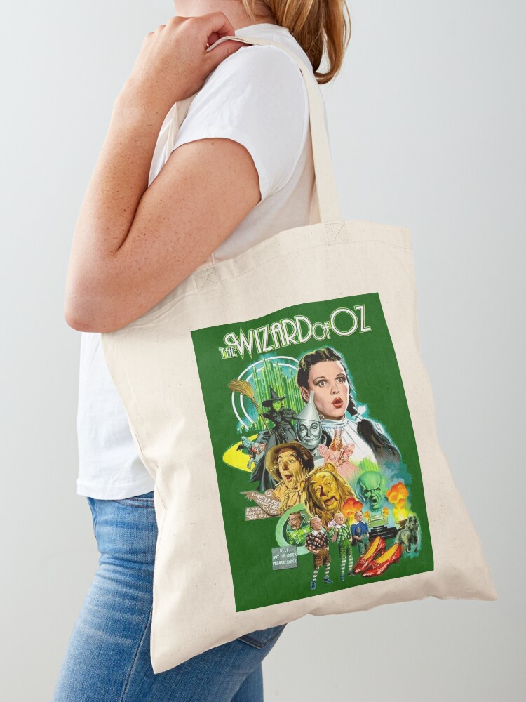 Thumbnail 1 of 5, Tote Bag, Wizard of OZ Vintage Art Print designed and sold by posterbobs.
