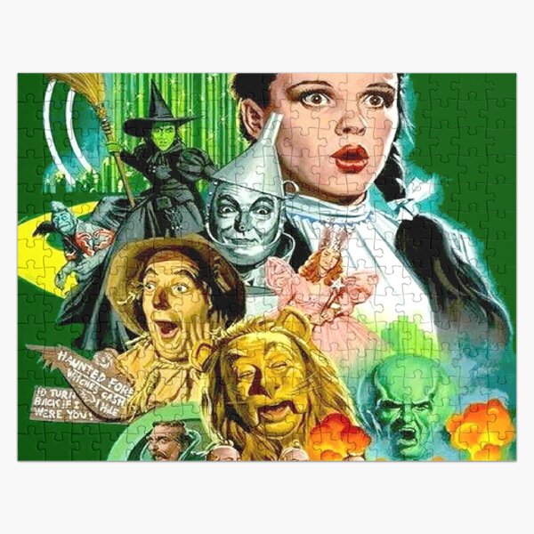 Wizard of OZ Vintage Art Print Jigsaw Puzzle for Sale by