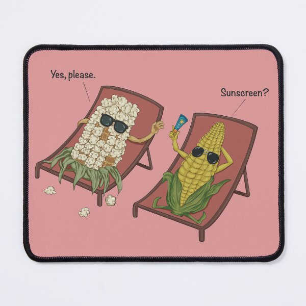 Item preview, Sunbathing corncobs designed and sold by ZestGest.