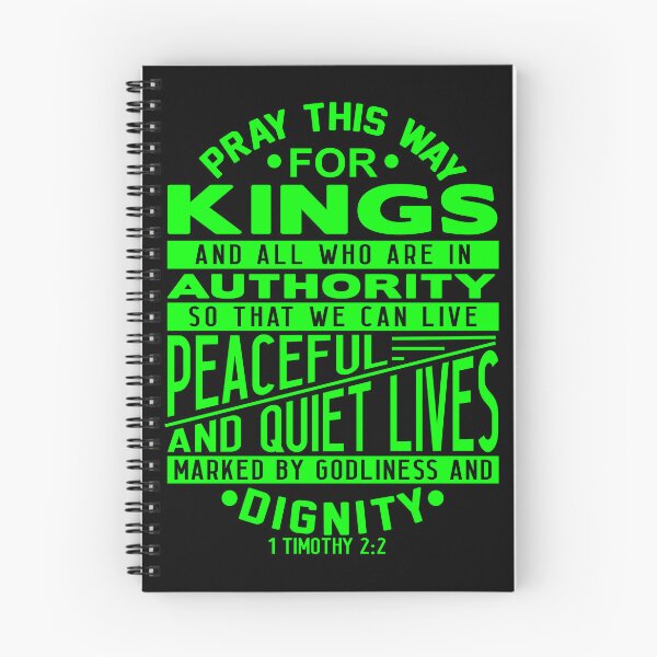 Item preview, Pray For Kings and All In Authority 1 Timothy 2:2 designed and sold by plushism.