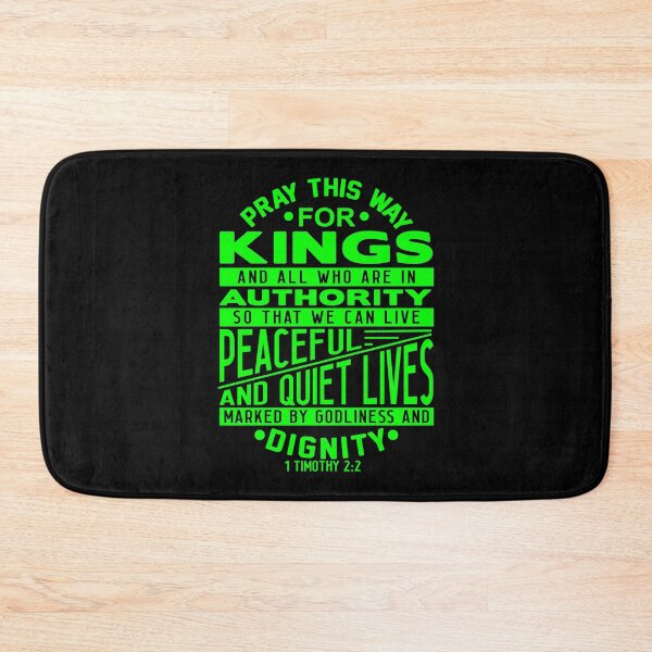 Item preview, Pray For Kings and All In Authority 1 Timothy 2:2 designed and sold by plushism.