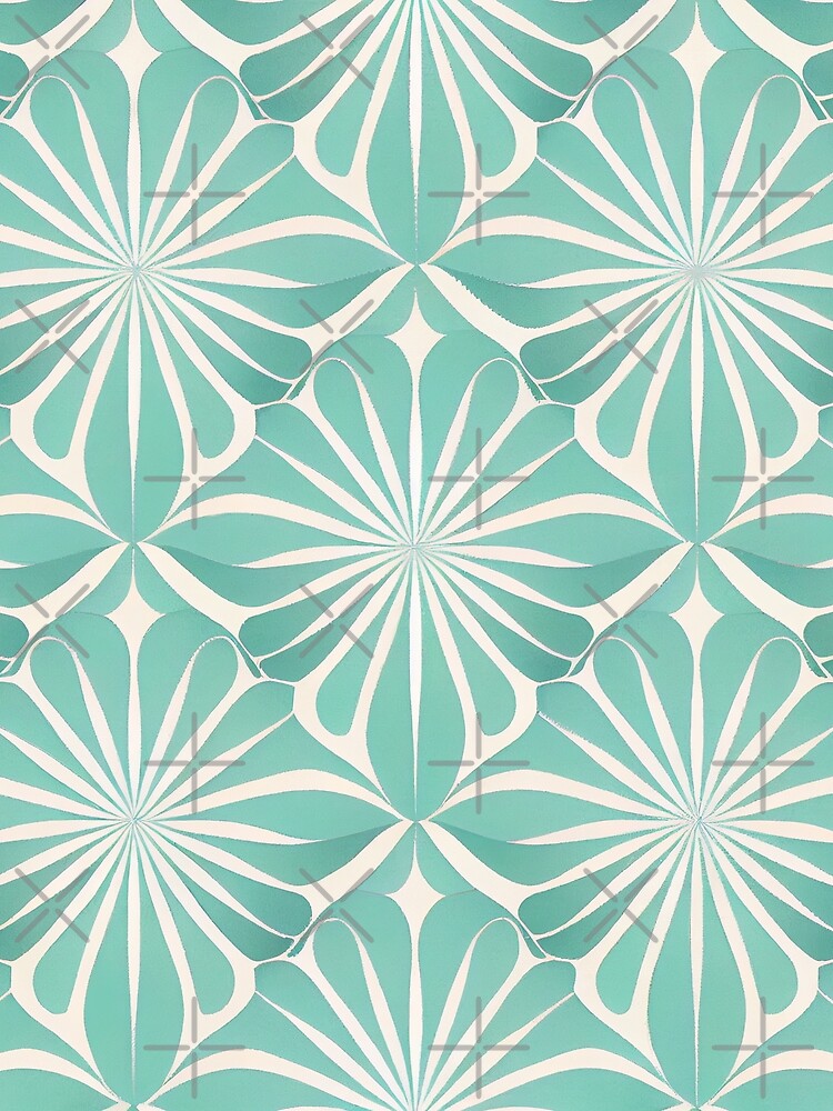 Thumbnail 3 von 3, Tuch, Designer Crafty Minimalist Pattern Digital Painting designt und verkauft von CodeAndColors.