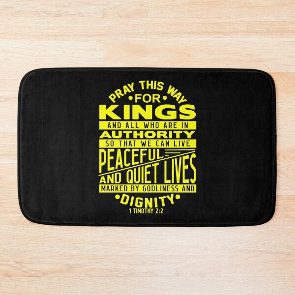 Item preview, Pray For Kings and All In Authority 1 Timothy 2:2 designed and sold by plushism.