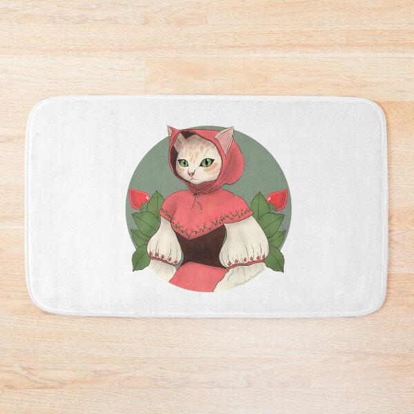 Item preview, Strawberry Kitty designed and sold by DivinationDraws.