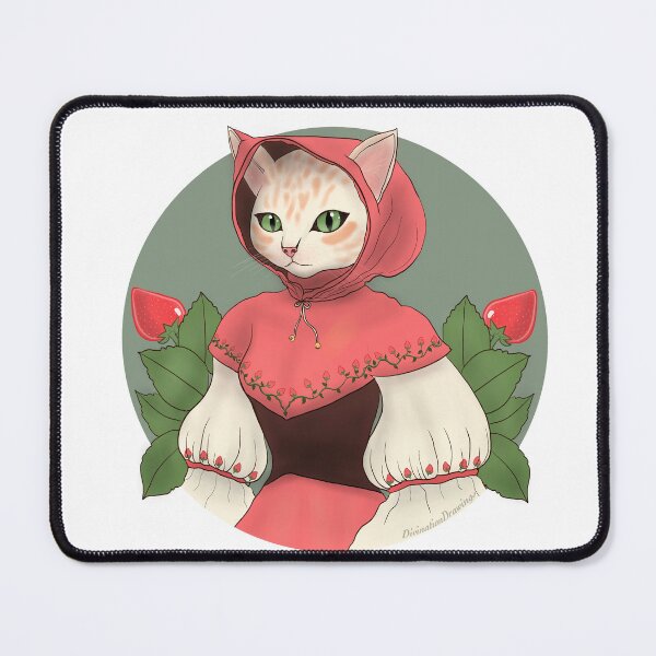 Item preview, Strawberry Kitty designed and sold by DivinationDraws.