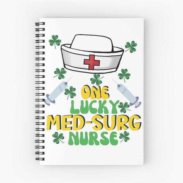 Item preview, One Lucky Med Surg Nurse, Lucky St. Patrick's Day Nurse designed and sold by desireedickens.
