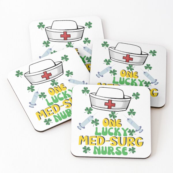 Item preview, One Lucky Med Surg Nurse, Lucky St. Patrick's Day Nurse designed and sold by desireedickens.