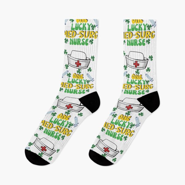 Item preview, One Lucky Med Surg Nurse, Lucky St. Patrick's Day Nurse designed and sold by desireedickens.