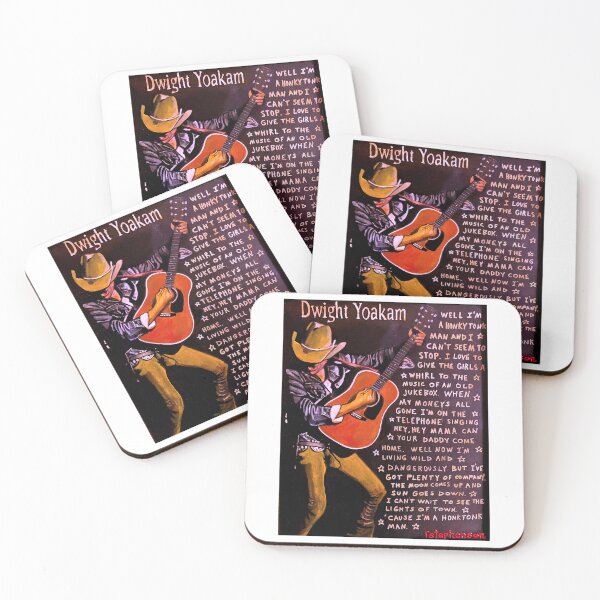Item preview, Picture Lyric Song of Dwight Yoakam T Shirt designed and sold by LuyLuong.