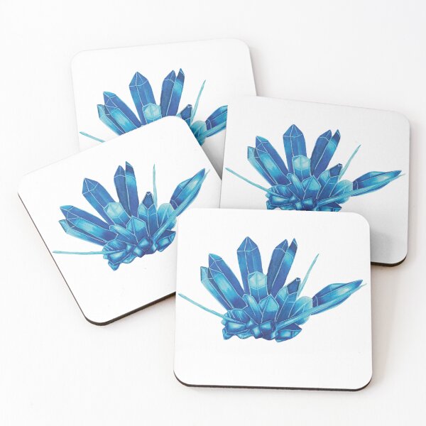 Item preview, Blue Sharp Crystals designed and sold by KayleeRoseArt.