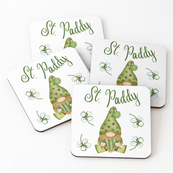 Aperçu de l'œuvre Trèfle à motif aquarelle St. Paddy créée et vendue par HappyVibesAlert.
