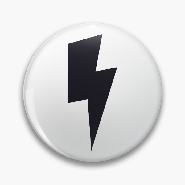 Item preview, Black Lightning Bolt designed and sold by winterwinter.