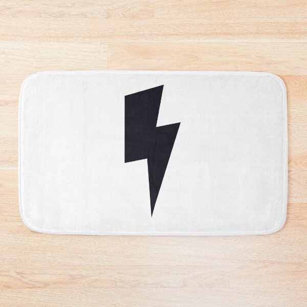 Item preview, Black Lightning Bolt designed and sold by winterwinter.