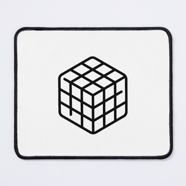 Item preview, Rubik's Cube Outline designed and sold by CowJez.