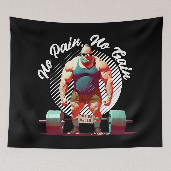 Item preview, Deadliftting Man designed and sold by BERKKIZILAY.