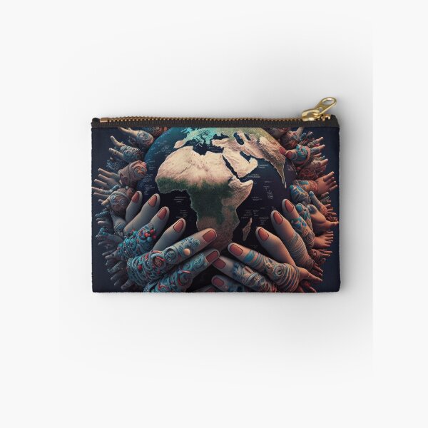 Item preview, A lot of hands holding planet Earth designed and sold by Dudilis.