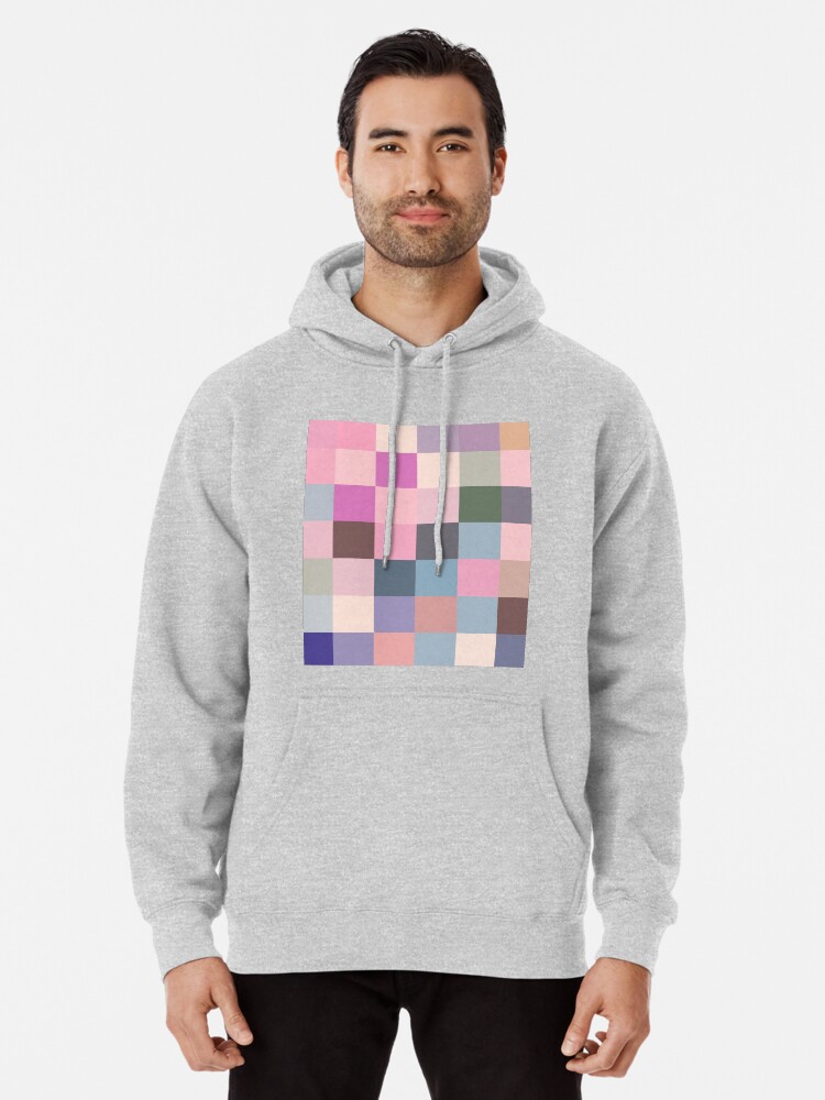 Pastel patchwork hoodie new arrivals