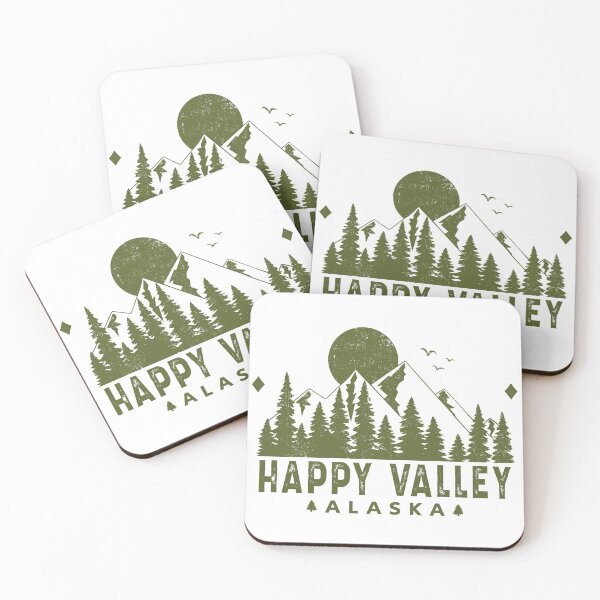 Item preview, Happy Valley Alaska Mountain Souvenir designed and sold by Home-Spirit.