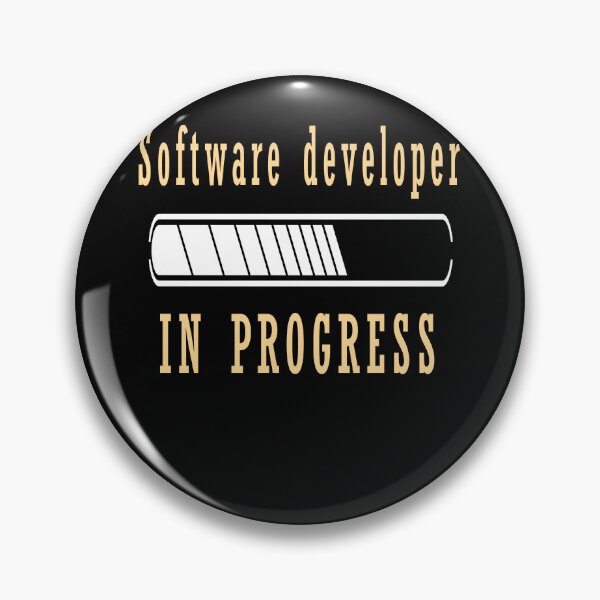 Item preview, Software developer IN PROGRESS designed and sold by ZEDSOU ⭐⭐⭐⭐⭐.