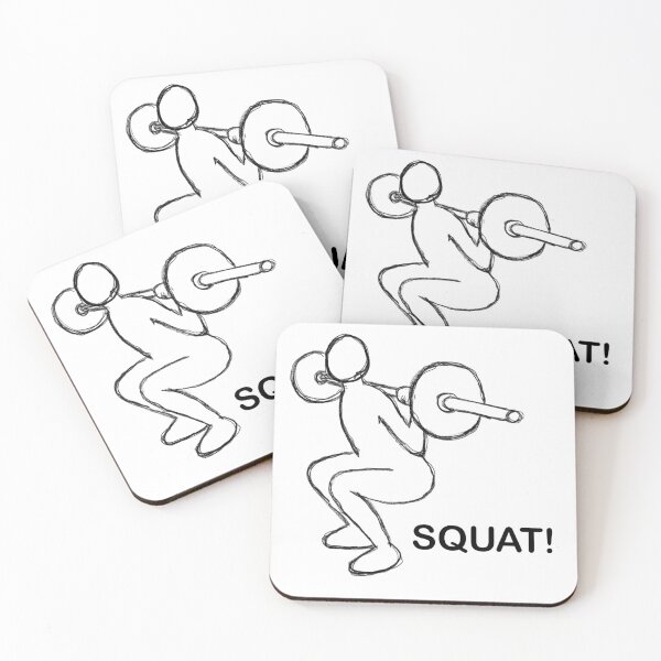 Item preview, Squat! designed and sold by superbaechoo.