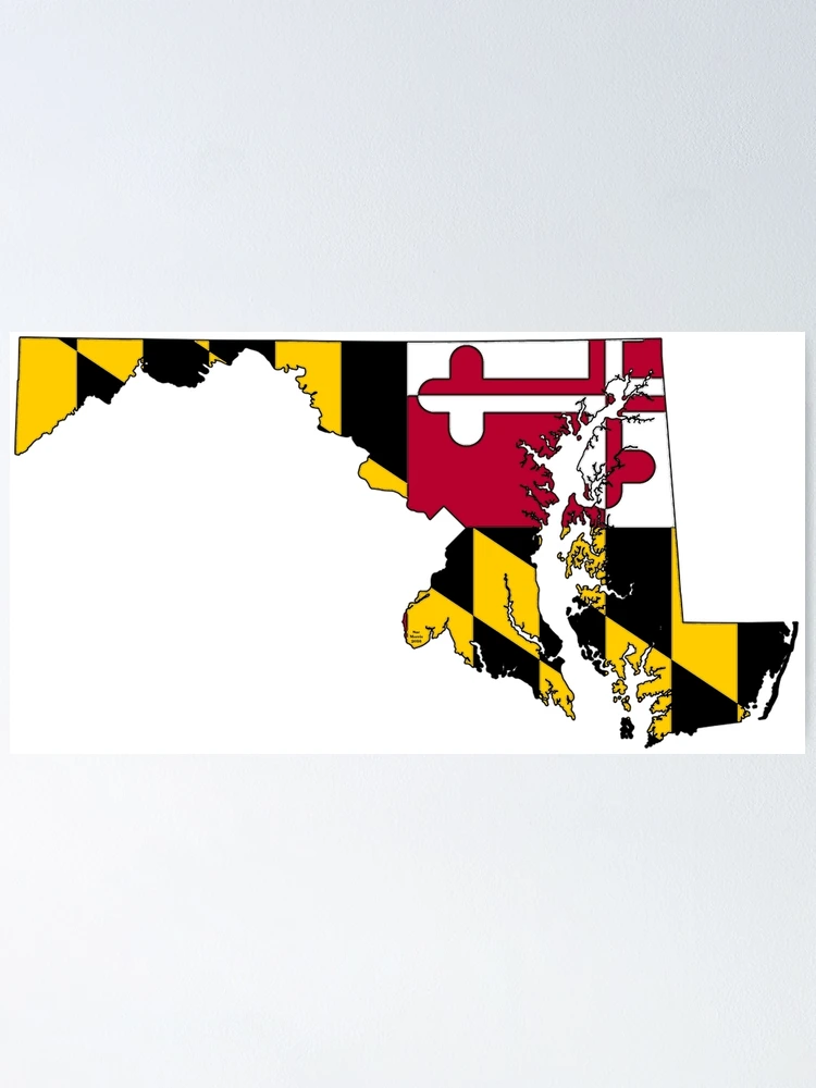 Store Maryland State Flag Graphgan