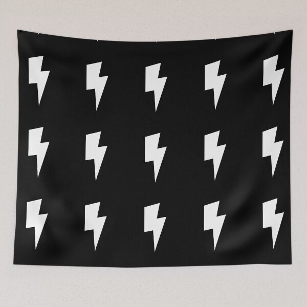 Item preview, White Lightning Bolt designed and sold by winterwinter.