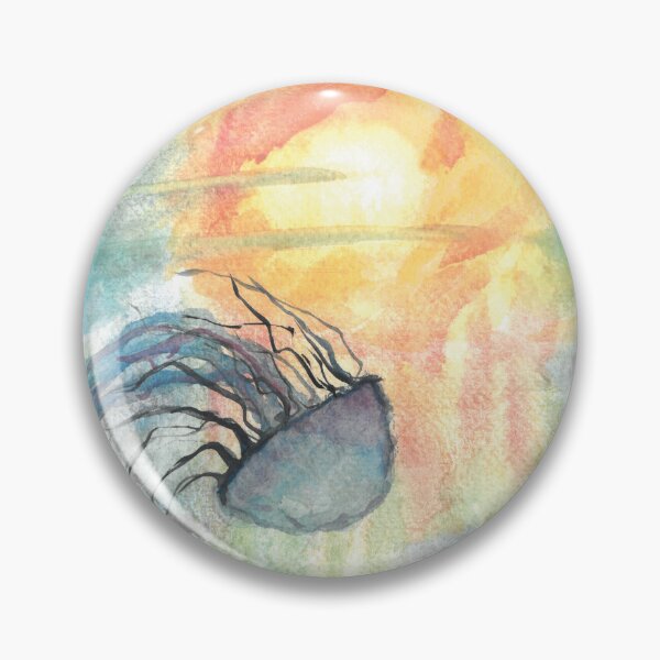 Item preview, Watercolor_Jellyfish_01 designed and sold by RominArt-Design.